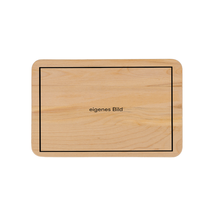 Weihnachtliches Holzbrett - personalisierbar