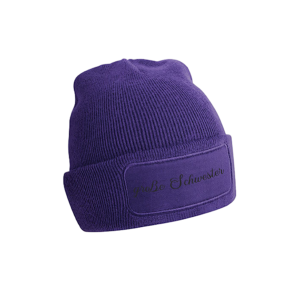Print Beanie in 8 Farben