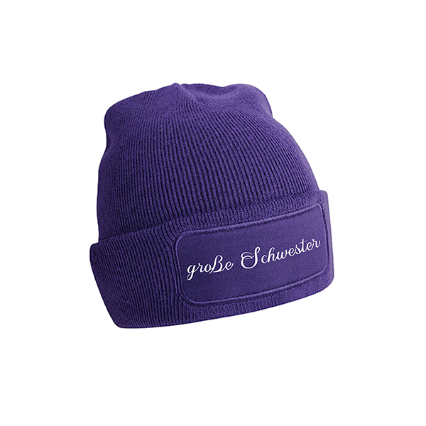 Print Beanie in 8 Farben