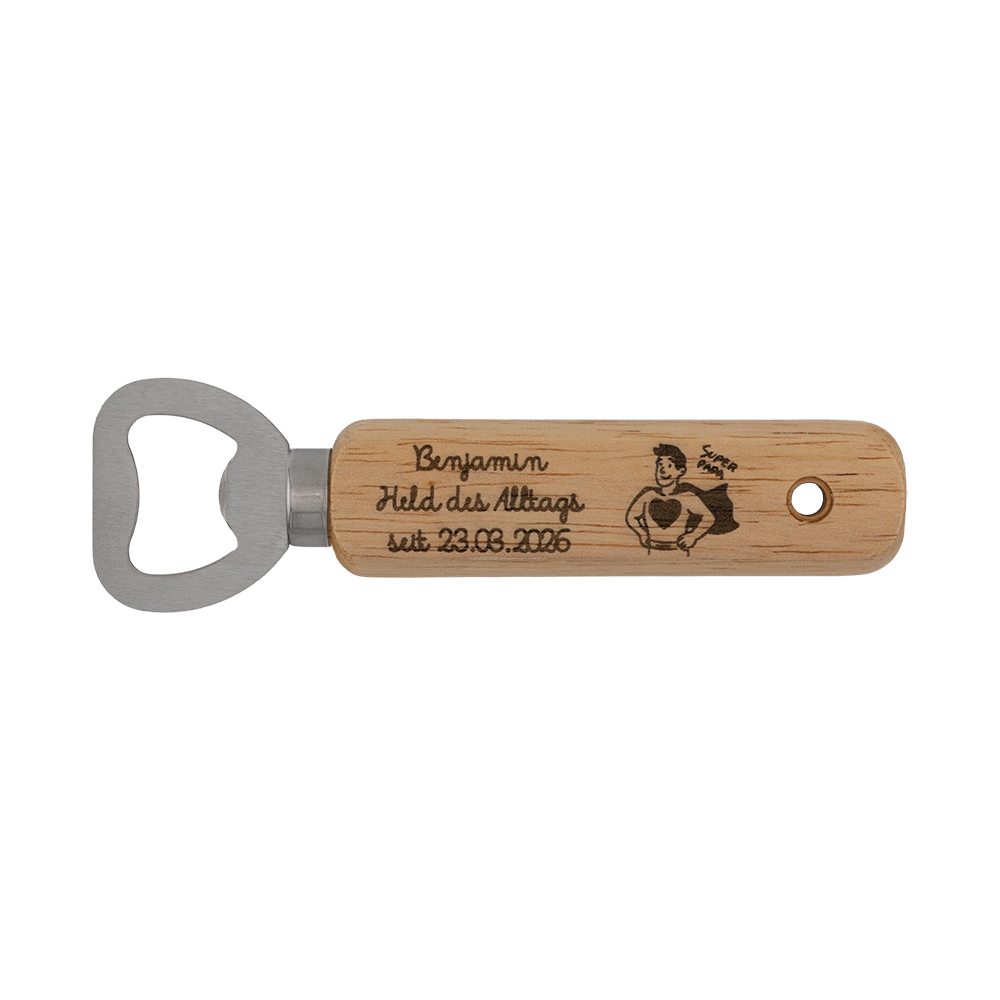 Flaschenöffner - personalisiert