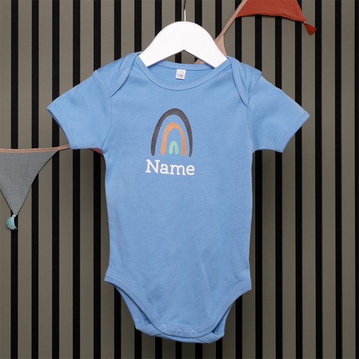 Baby Bodysuit - Regenbogen - in 4 Farben