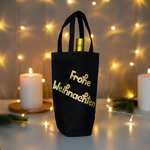 Bottle Bag aus Fairtrade Baumwolle