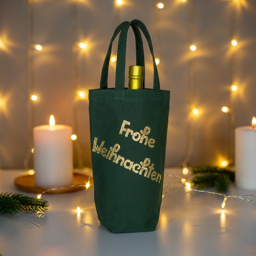 Bottle Bag aus Fairtrade Baumwolle