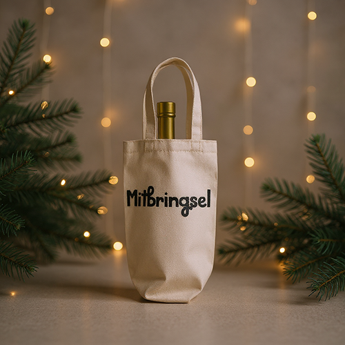 Bottle Bag aus Fairtrade Baumwolle