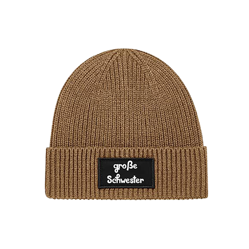 Fashion Patch Beanie in 5 Farben