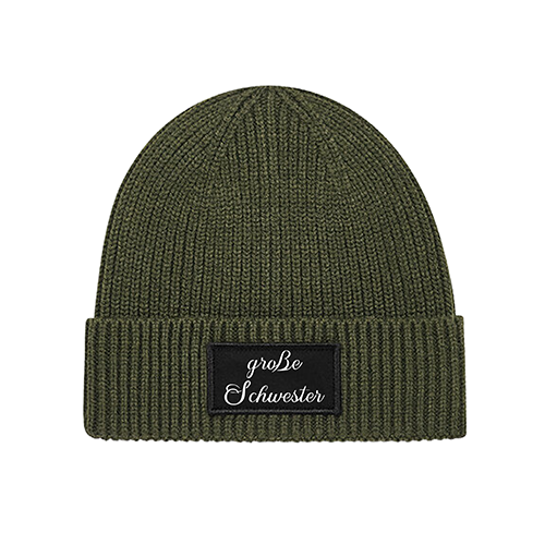 Fashion Patch Beanie in 5 Farben