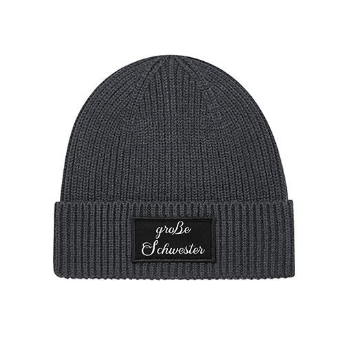 Fashion Patch Beanie in 5 Farben