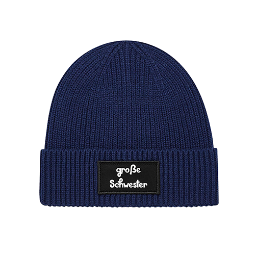Fashion Patch Beanie in 5 Farben