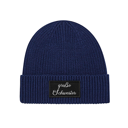 Fashion Patch Beanie in 5 Farben