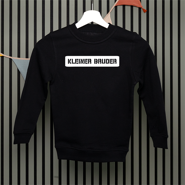 Kids Sweatshirt - kleiner Bruder - Serif - in 5 Farben