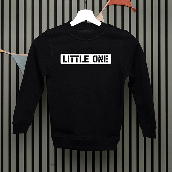 Kids Sweatshirt - Name - Serif - in 5 Farben