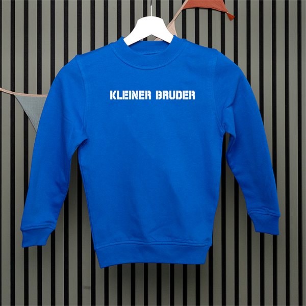 Kids Sweatshirt - kleiner Bruder - Serif - in 5 Farben