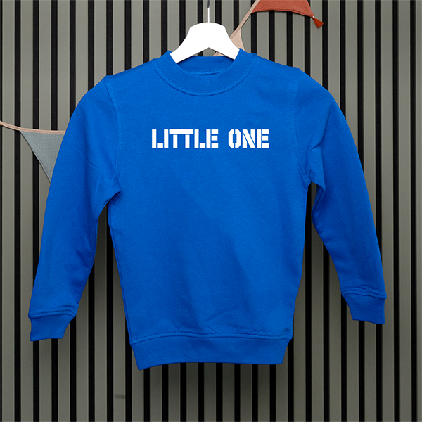Kids Sweatshirt - Name - Serif - in 5 Farben