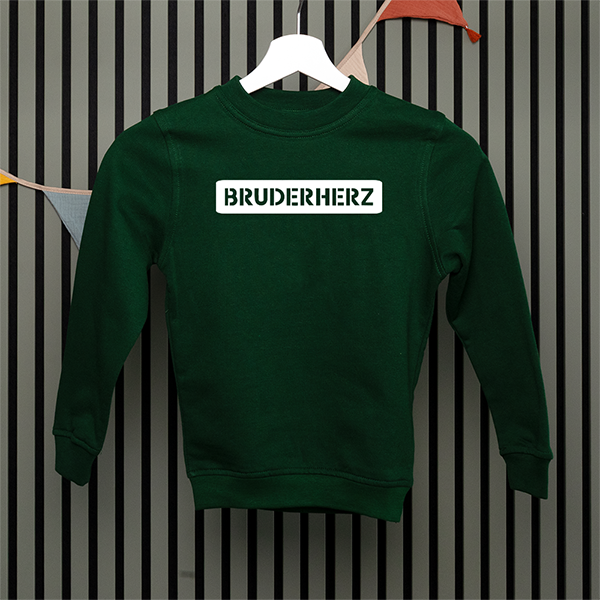 Kids Sweatshirt - Bruderherz - Serif - in 5 Farben