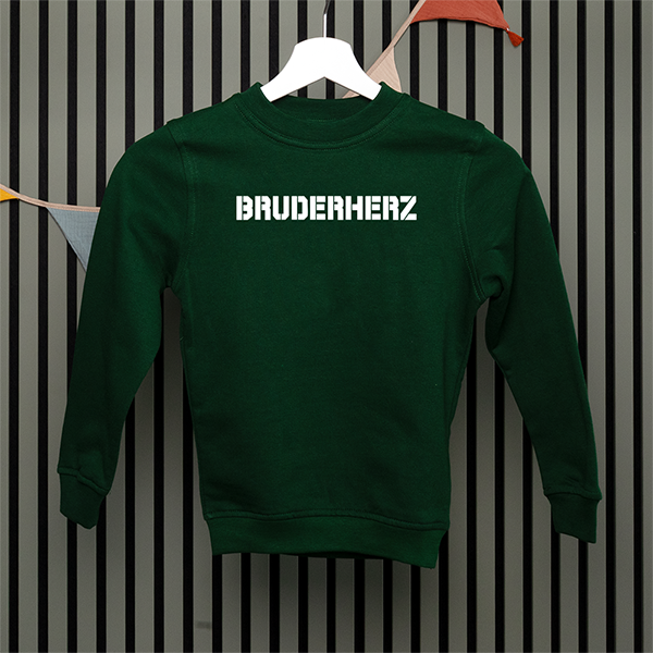 Kids Sweatshirt - Bruderherz - Serif - in 5 Farben