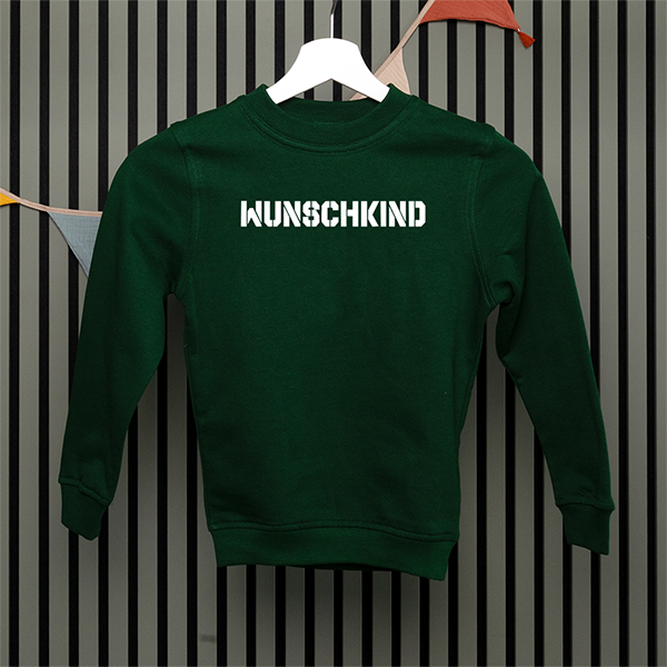 Kids Sweatshirt - Wunschkind - Serif - in 5 Farben