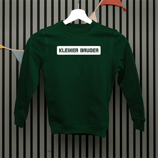 Kids Sweatshirt - kleiner Bruder - Serif - in 5 Farben