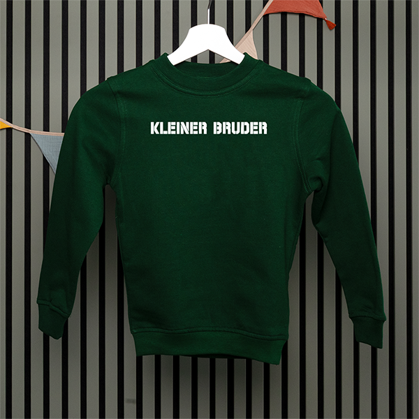 Kids Sweatshirt - kleiner Bruder - Serif - in 5 Farben