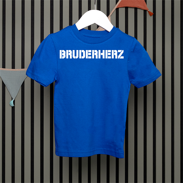 Kids T-Shirt - Bruderherz - Serif - in 5 Farben