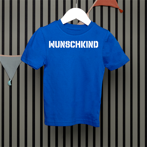 Kids T-Shirt - Wunschkind - Serif - in 5 Farben