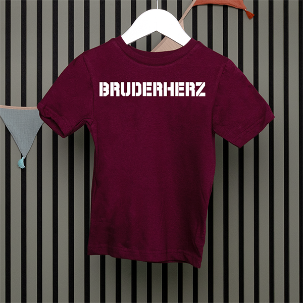 Kids T-Shirt - Bruderherz - Serif - in 5 Farben
