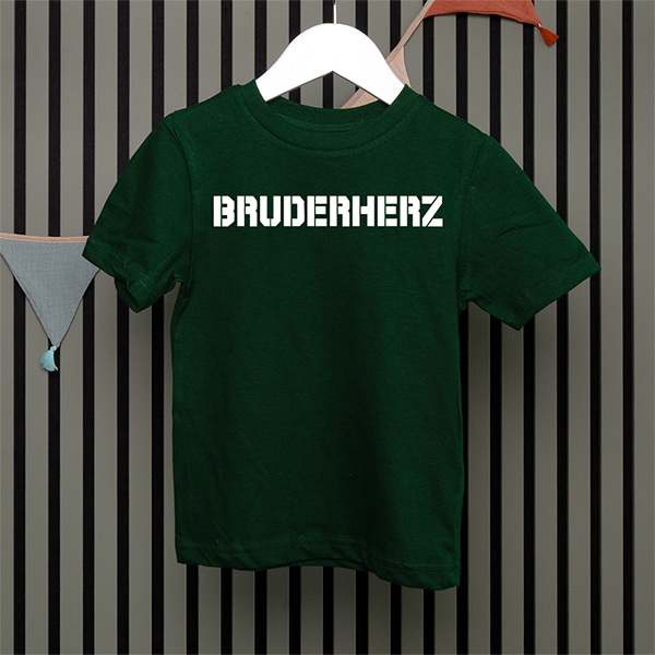 Kids T-Shirt - Bruderherz - Serif - in 5 Farben