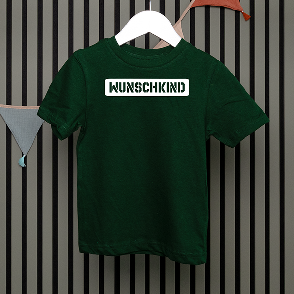 Kids T-Shirt - Wunschkind - Serif - in 5 Farben