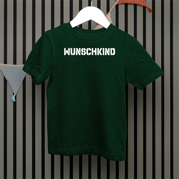 Kids T-Shirt - Wunschkind - Serif - in 5 Farben