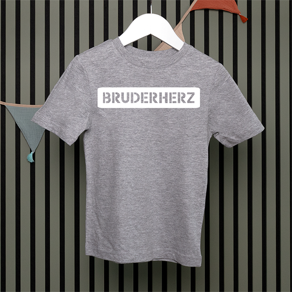 Kids T-Shirt - Bruderherz - Serif - in 5 Farben