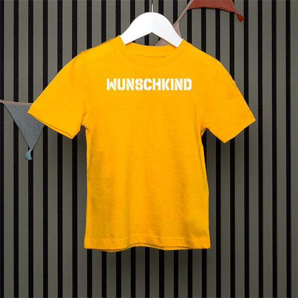 Kids T-Shirt - Wunschkind - Serif - in 5 Farben