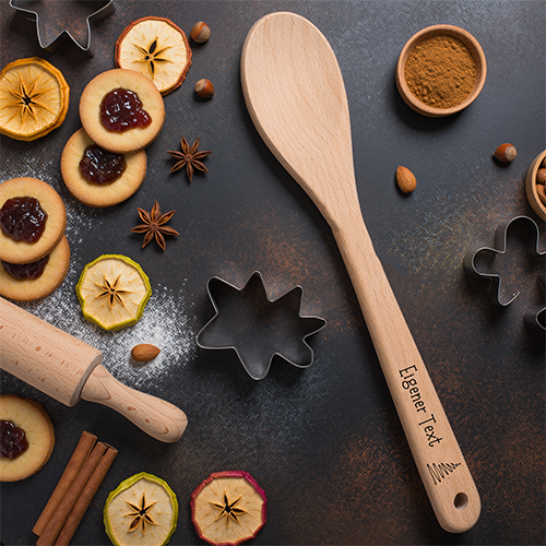 Weihnachts-Kochlöffel - personalisierbar