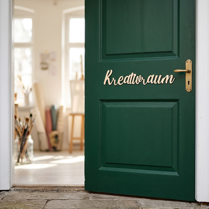 Personalisierte Holzschilder – dein Schriftzug, dein Style