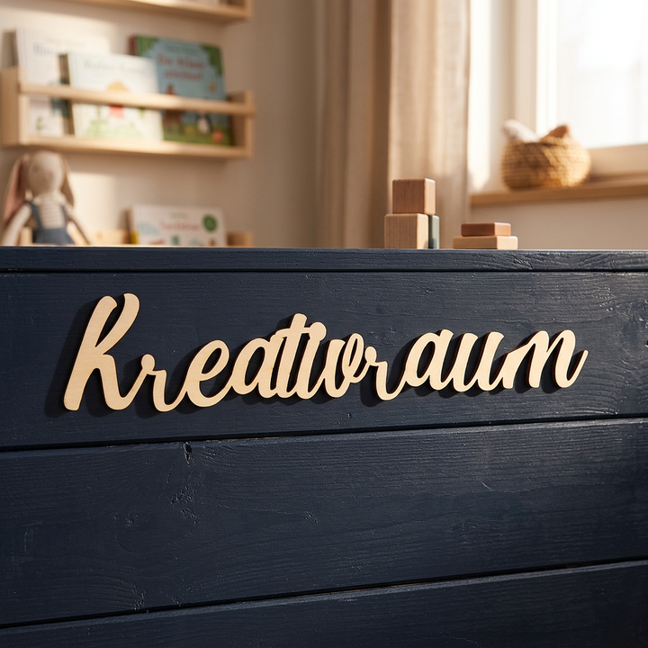 Personalisierte Holzschilder – dein Schriftzug, dein Style