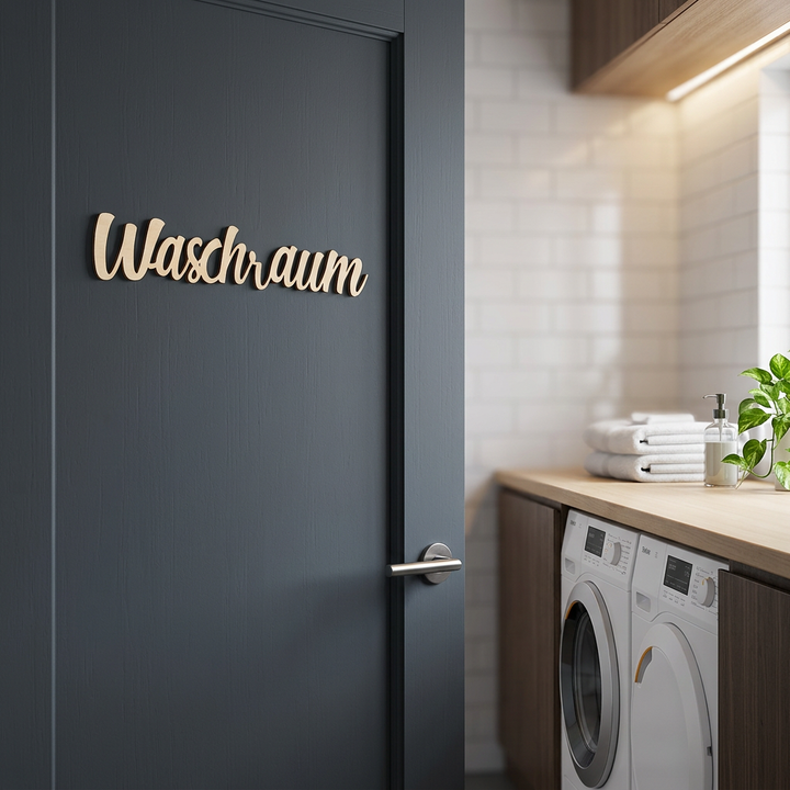 Personalisierte Holzschilder – dein Schriftzug, dein Style